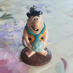 Rare 1992 Vintage Fred Flintstone keychain